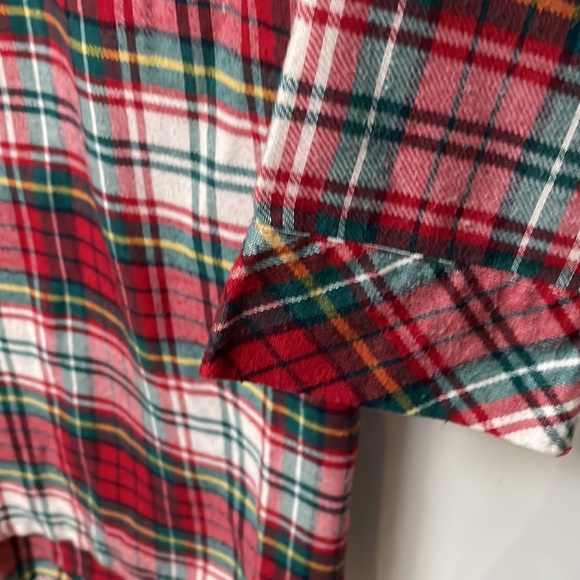 Plaid flannel nightgown - Picture 3 of 3